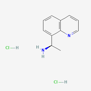 (R)-1-(Quinolin-8-yl)ethan-1-amine dihydrochloride