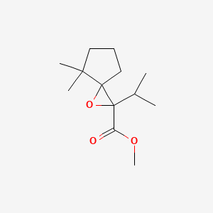 Methyl 2-isopropyl-4,4-dimethyl-1-oxaspiro[2.4]heptane-2-carboxylate