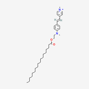 (E)-1-Methyl-4-(4-(methyl(2-(stearoyloxy)ethyl)amino)styryl)pyridin-1-ium