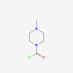 molecular formula C6H11ClN2O B1364144 4-methylpiperazine-1-carbonyl Chloride CAS No. 39539-66-7