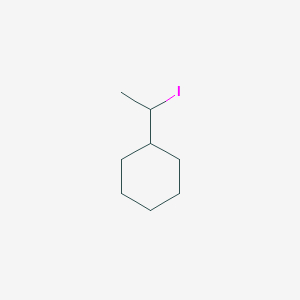 molecular formula C8H15I B13641448 (1-Iodoethyl)cyclohexane 