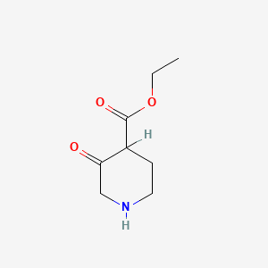 molecular formula C8H13NO3 B1364150 Ethyl 3-oxopiperidine-4-carboxylate CAS No. 70637-75-1