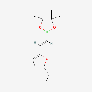 2-(2-(5-Ethylfuran-2-yl)vinyl)-4,4,5,5-tetramethyl-1,3,2-dioxaborolane