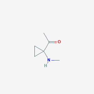 1-[1-(Methylamino)cyclopropyl]ethanone