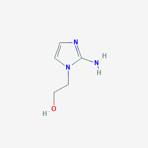 2-(2-Amino-1h-imidazol-1-yl)ethan-1-ol