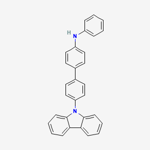 4'-(9H-Carbazol-9-yl)-N-phenyl-[1,1'-biphenyl]-4-amine