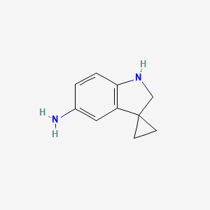 Spiro[cyclopropane-1,3'-indolin]-5'-amine