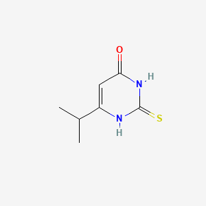molecular formula C7H10N2OS B1364163 6-异丙基-2-巯基嘧啶-4-醇 CAS No. 28456-53-3