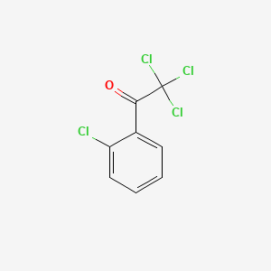 molecular formula C8H4Cl4O B1364166 Acetophenone, tetrachloro derivative CAS No. 71964-98-2