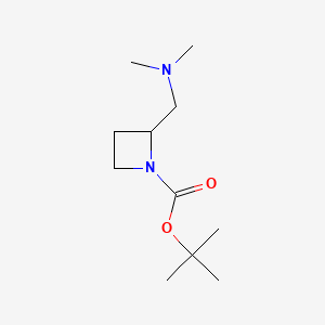 Tert-butyl 2-[(dimethylamino)methyl]azetidine-1-carboxylate