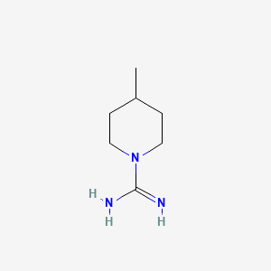 molecular formula C7H15N3 B1364176 4-Methylpiperidine-1-carboximidamide CAS No. 73771-19-4