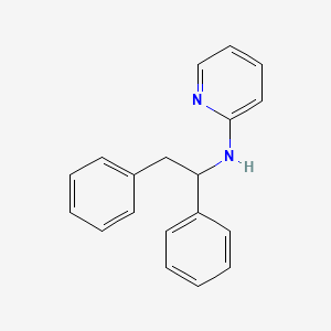 molecular formula C19H18N2 B1364177 2-(1,2-Diphenylethylamino)-pyridine CAS No. 74037-48-2