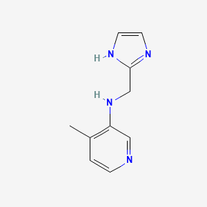 N-(1H-imidazol-2-ylmethyl)-4-methylpyridin-3-amine