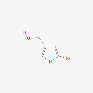 molecular formula C5H5BrO2 B13641800 (5-Bromofuran-3-yl)methanol 