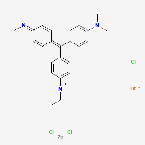 molecular formula C27H35Cl4N3Zn B1364181 甲基绿锌氯化物盐 CAS No. 7114-03-6