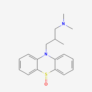 molecular formula C18H22N2OS B1364182 Trimeprazine sulfoxide CAS No. 10071-07-5