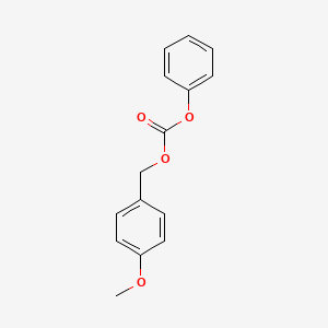 molecular formula C15H14O4 B1364183 p-Methoxybenzyl phenyl carbonate CAS No. 31558-46-0