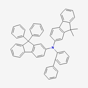 N-([1,1'-Biphenyl]-2-yl)-N-(9,9-dimethyl-9H-fluoren-2-yl)-9,9-diphenyl-9H-fluoren-2-amine