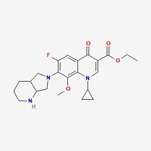 molecular formula C23H28FN3O4 B13641848 Mosisasin Impurity H 