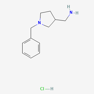 (1-Benzylpyrrolidin-3-yl)methanamine hydrochloride