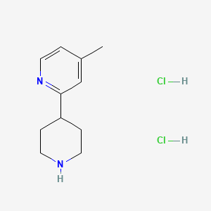 4-Methyl-2-(4-piperidinyl)pyridine Hydrochloride