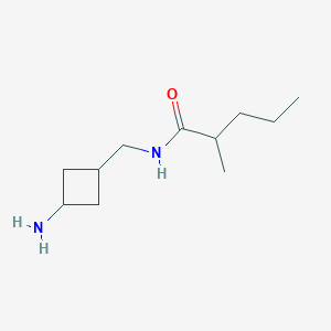 n-((3-Aminocyclobutyl)methyl)-2-methylpentanamide