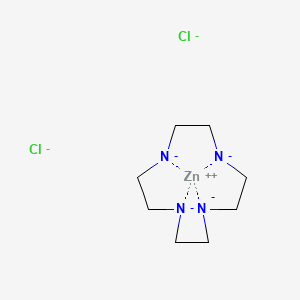 (T-4)-(1,4,7,10-Tetraazacyclododecane-|EN1,|EN4,|EN7,|EN10)Zinc chloride