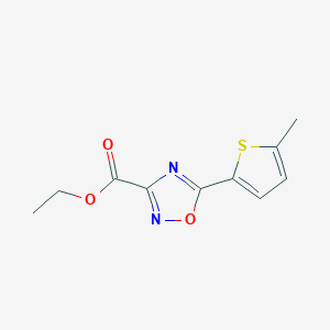 Ethyl 5-(5-methylthiophen-2-yl)-1,2,4-oxadiazole-3-carboxylate