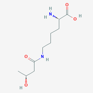 (S)-2-Amino-6-((R)-3-hydroxybutanamido)hexanoic acid