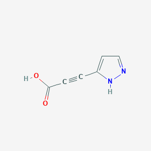 3-(1H-Pyrazol-3-yl)propiolic acid