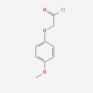 molecular formula C9H9ClO3 B1364211 (4-甲氧基苯氧基)乙酰氯 CAS No. 42082-29-1