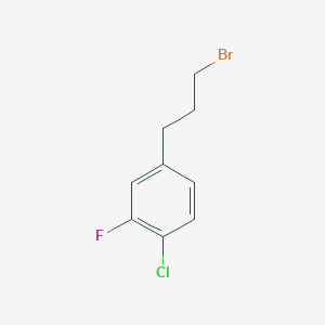 1-(3-Bromopropyl)-4-chloro-3-fluorobenzene