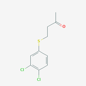 4-((3,4-Dichlorophenyl)thio)butan-2-one