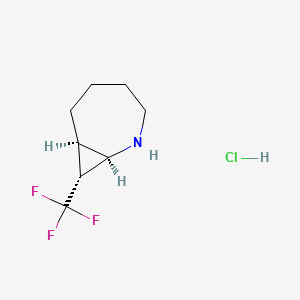 (1R,7R,8R)-8-(trifluoromethyl)-2-azabicyclo[5.1.0]octane hydrochloride