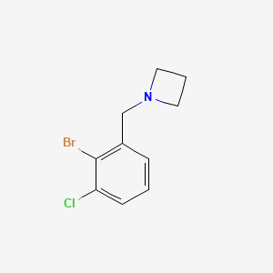 1-(2-Bromo-3-chlorobenzyl)azetidine