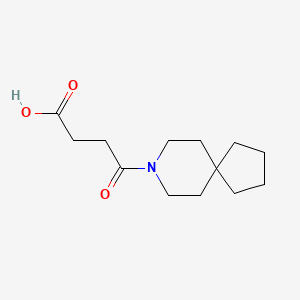 4-{8-Azaspiro[4.5]decan-8-yl}-4-oxobutanoic acid