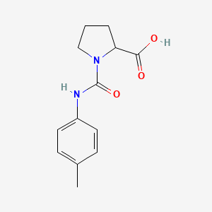 1-[[(4-Methylphenyl)amino]carbonyl]pyrrolidine-2-carboxylic acid