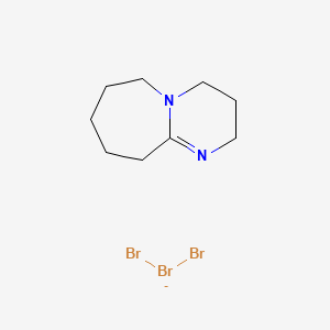 molecular formula C9H16Br3N2- B13642375 CID 131864268 