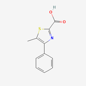 5-Methyl-4-phenyl-1,3-thiazole-2-carboxylic acid