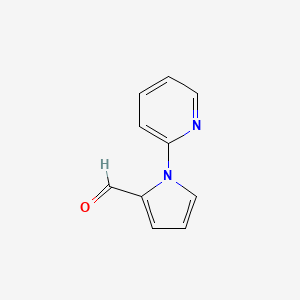 molecular formula C10H8N2O B1364242 1-(吡啶-2-基)-1H-吡咯-2-甲醛 CAS No. 383136-44-5