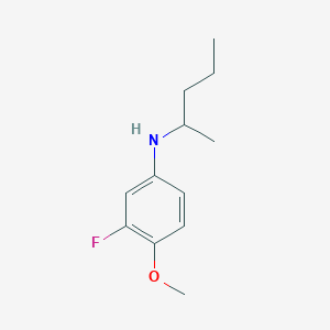 3-fluoro-4-methoxy-N-(pentan-2-yl)aniline