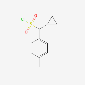 Cyclopropyl(p-tolyl)methanesulfonyl chloride