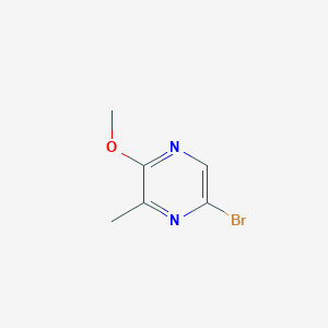 molecular formula C6H7BrN2O B13642489 5-Bromo-2-methoxy-3-methylpyrazine 