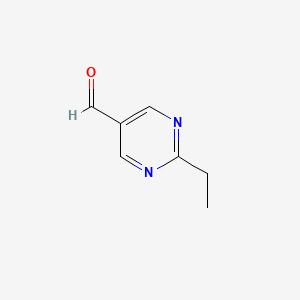 molecular formula C7H8N2O B1364251 2-Ethylpyrimidine-5-carbaldehyde CAS No. 205518-89-4