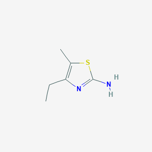 molecular formula C6H10N2S B1364259 4-Ethyl-5-methyl-1,3-thiazol-2-amine CAS No. 30709-59-2