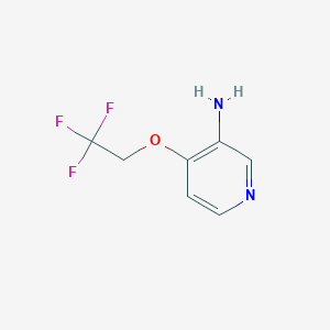 4-(2,2,2-Trifluoroethoxy)pyridin-3-amine