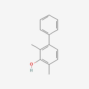 molecular formula C14H14O B13642702 2,4-Dimethylbiphenyl-3-ol 