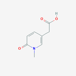 2-(1-Methyl-6-oxo-1,6-dihydropyridin-3-yl)acetic acid