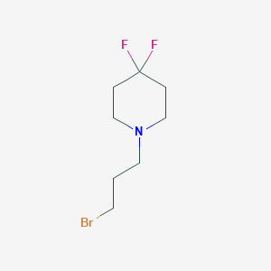 1-(3-Bromopropyl)-4,4-difluoropiperidine