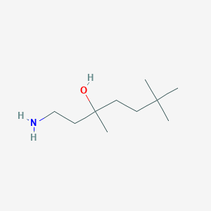 1-Amino-3,6,6-trimethylheptan-3-ol